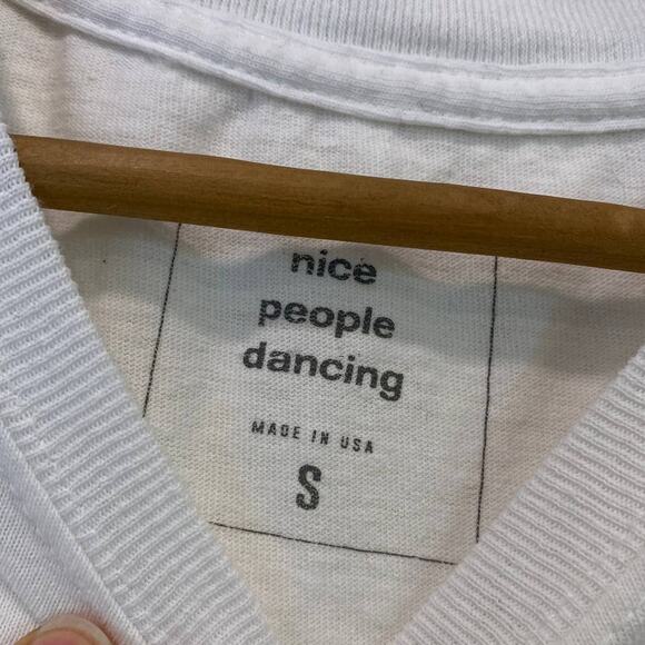 Respect Rainbow Print LGTB Pride White T-shirt Men Small - Picture 3 of 4